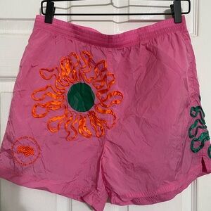 Nike bright pink uphoria shorts